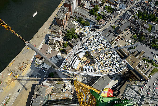 tour des finances à Liège